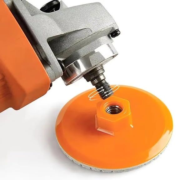 Diamond Grinding Wheel, Integrated Dry Polishing Pad, 3.1 Inch 1 Pack Angle Grinder Attachment, For Trimming Edges of Tile Marble Rock Quartz Stone Granite Construction Stone Surfaces