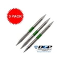 thumbnail image 1 of Diamond Ground Stinger Disposable TIG Welding Tungsten Electrodes Pure Tungsten Green 1/16 inchx1.5 inch (3 Pack), 1 of 2