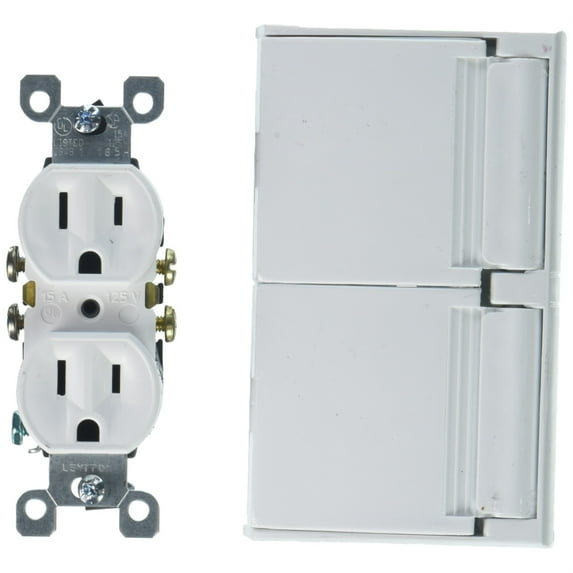 VALTERRA Diamond Group 52499SCREC Weatherproof Receptacle Cover