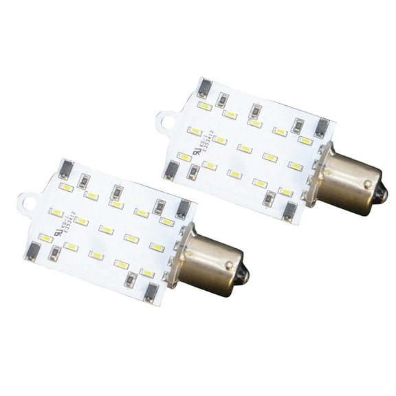 Diamond Group By Valterra DG726021VP LED Replacement Bulbs for 1141 & 1156 - 3500K, 2 Pack