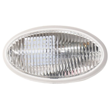 Valterra DG71262VP Clear Replacement Lens For Utility & Porch Lights - Easy Install