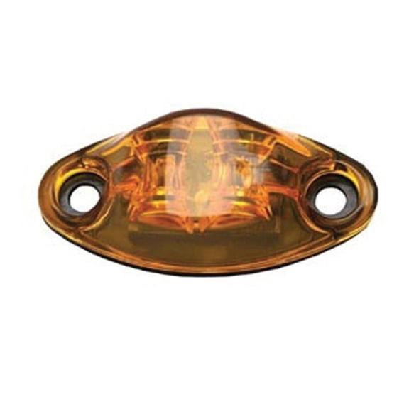 Diamond Group by Valterra DG52439VP LED Exterior Marker Light - 2 Diode, 2-Wire, Amber/Amber
