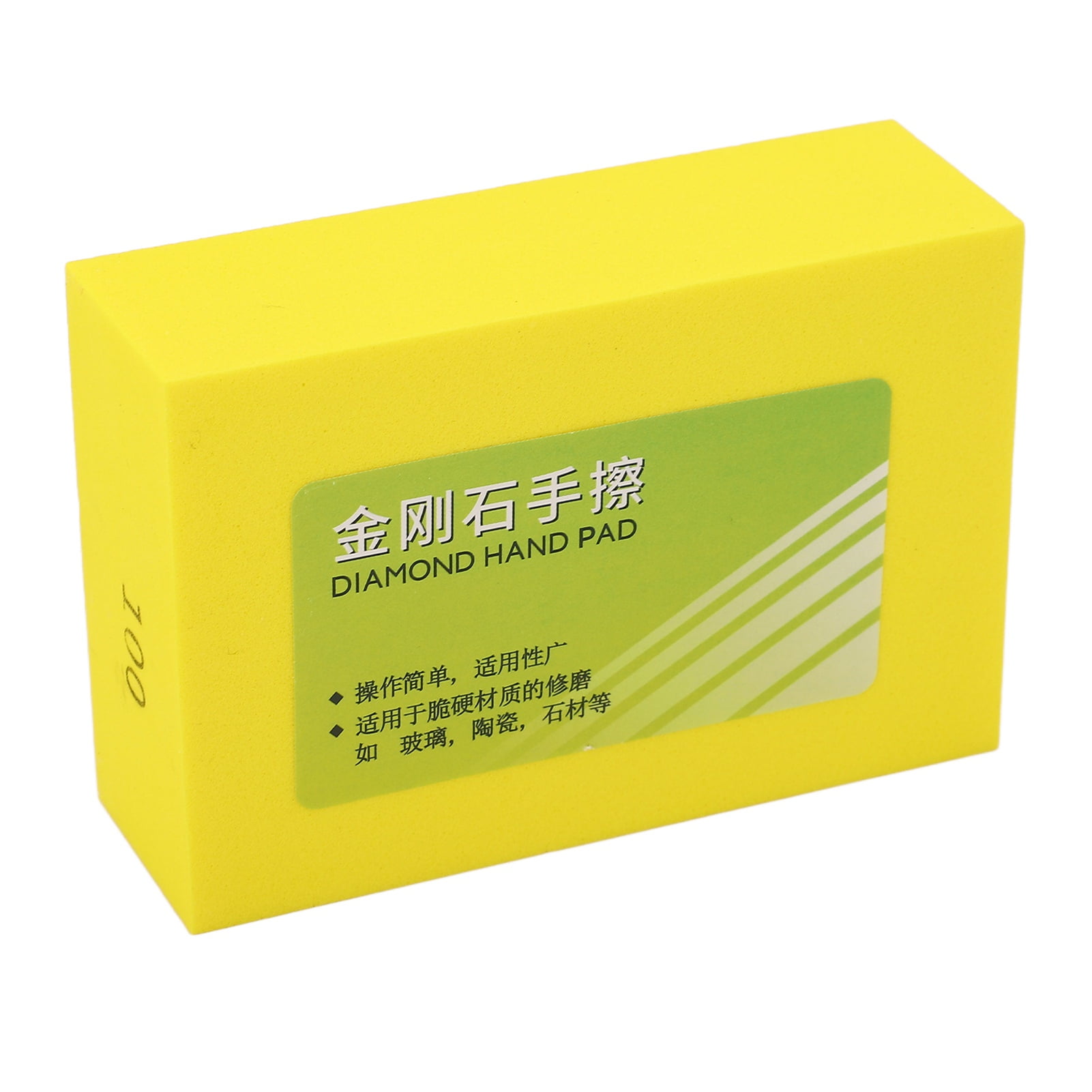 Diamond Hand Pad Polishing Edging Deburring Sanding Block for Stone