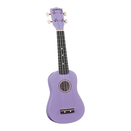 Diamond Head Rainbow Soprano Ukulele - Violet