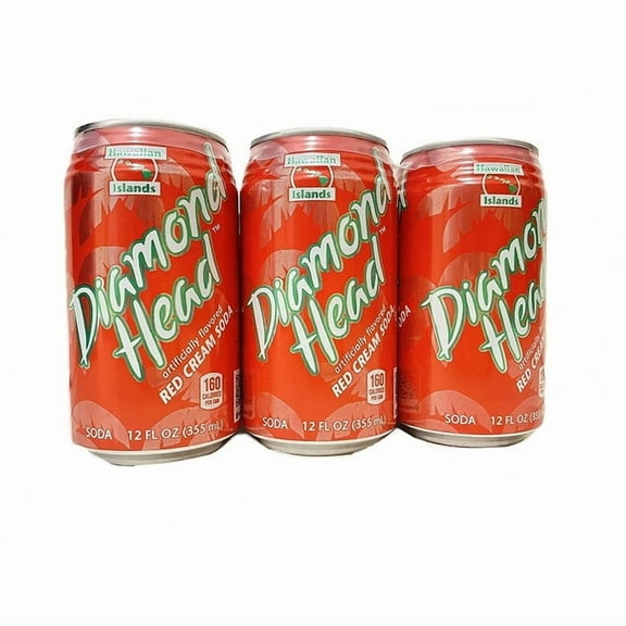 Diamond Head Soda Red Creme 4/6/12 OZ CN