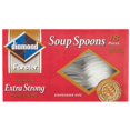 thumbnail image 1 of Diamond Heavy-Duty Plastic Soup Spoons (18 Count) 4142600040, 1 of 3