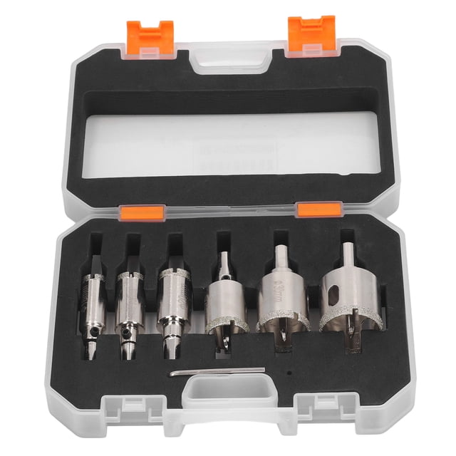 Diamond Hole Saw Kit Hard Diamond Brazed Drill Core Bit for Marble