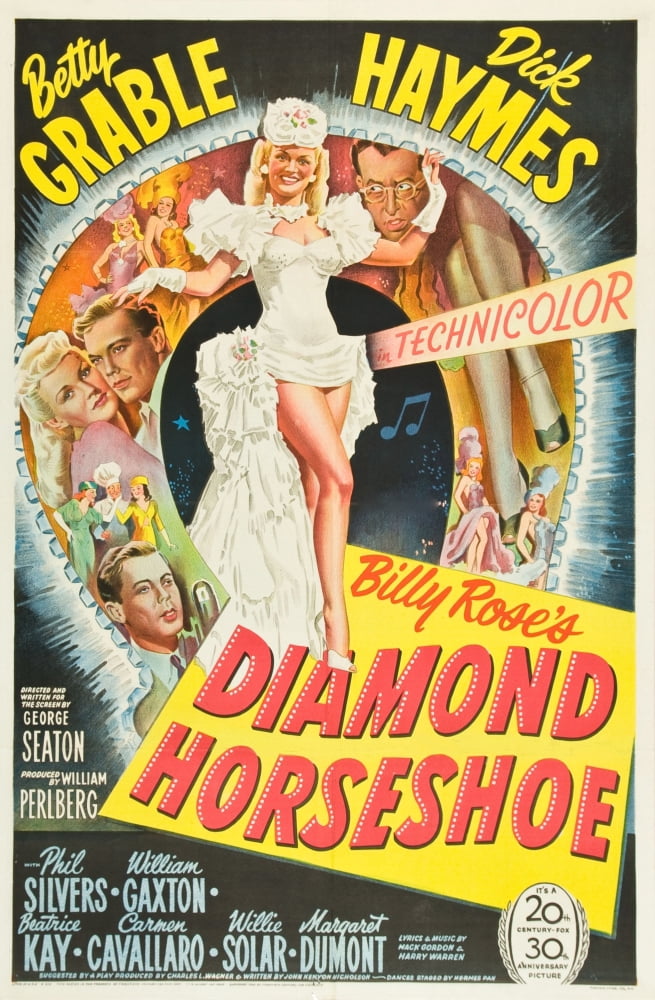 Diamond Horseshoe Canvas Art - (24 x 36)
