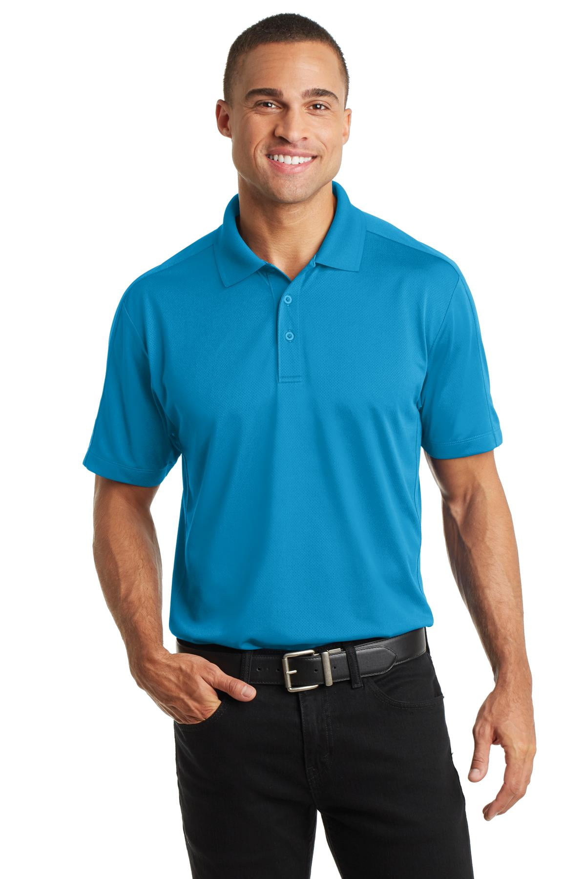 Diamond Jacquard Polo - Walmart.com