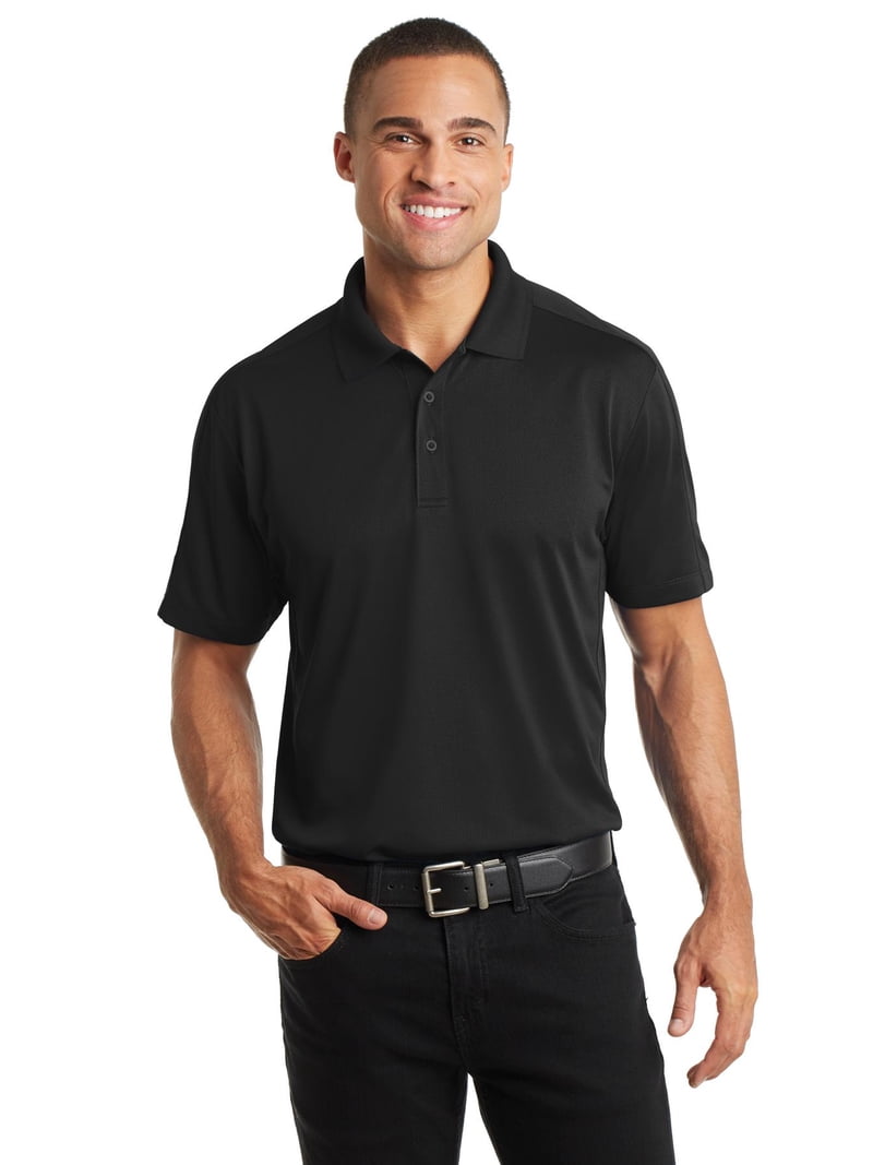 Diamond Jacquard Polo - Walmart.com