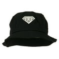 thumbnail image 1 of Diamond Jewelry Logo Embroidered Bucket Hat - Black OSFM, 1 of 5