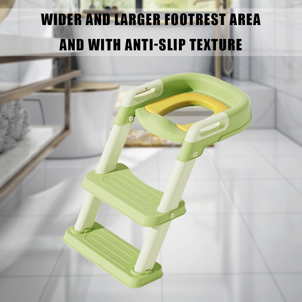 Diamond Kids Potty Seat Height Adjustable Potty Chair Step Stool Portable for Boys Girls