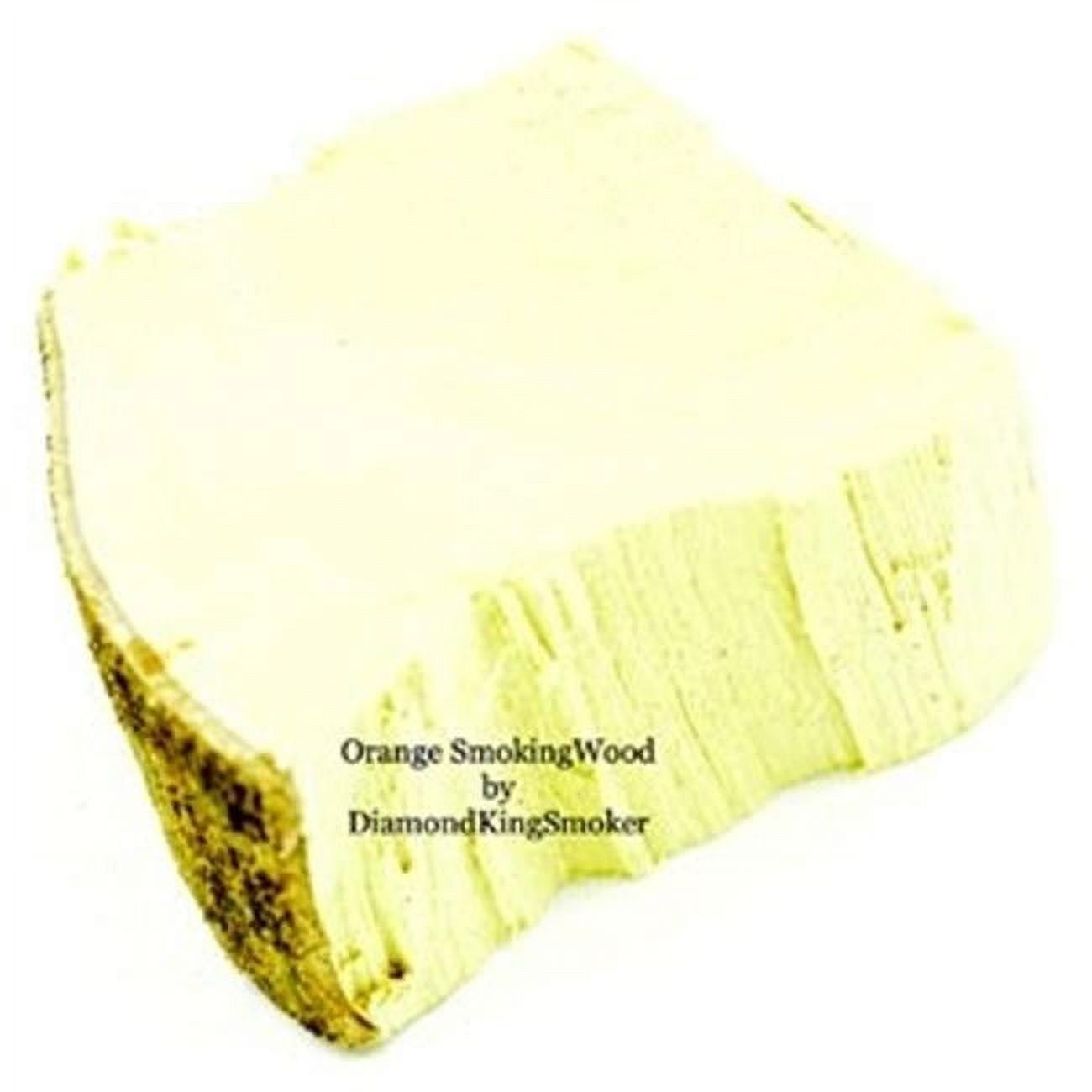 Diamond King Smoker 5 lbs Smoking Wood, Orange