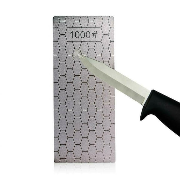 Diamond Knife Sharpening Stone 1000# Knife Sharpener Ultra-Thin Honeycomb Surface Whetstone Grindstone Cutter Tool