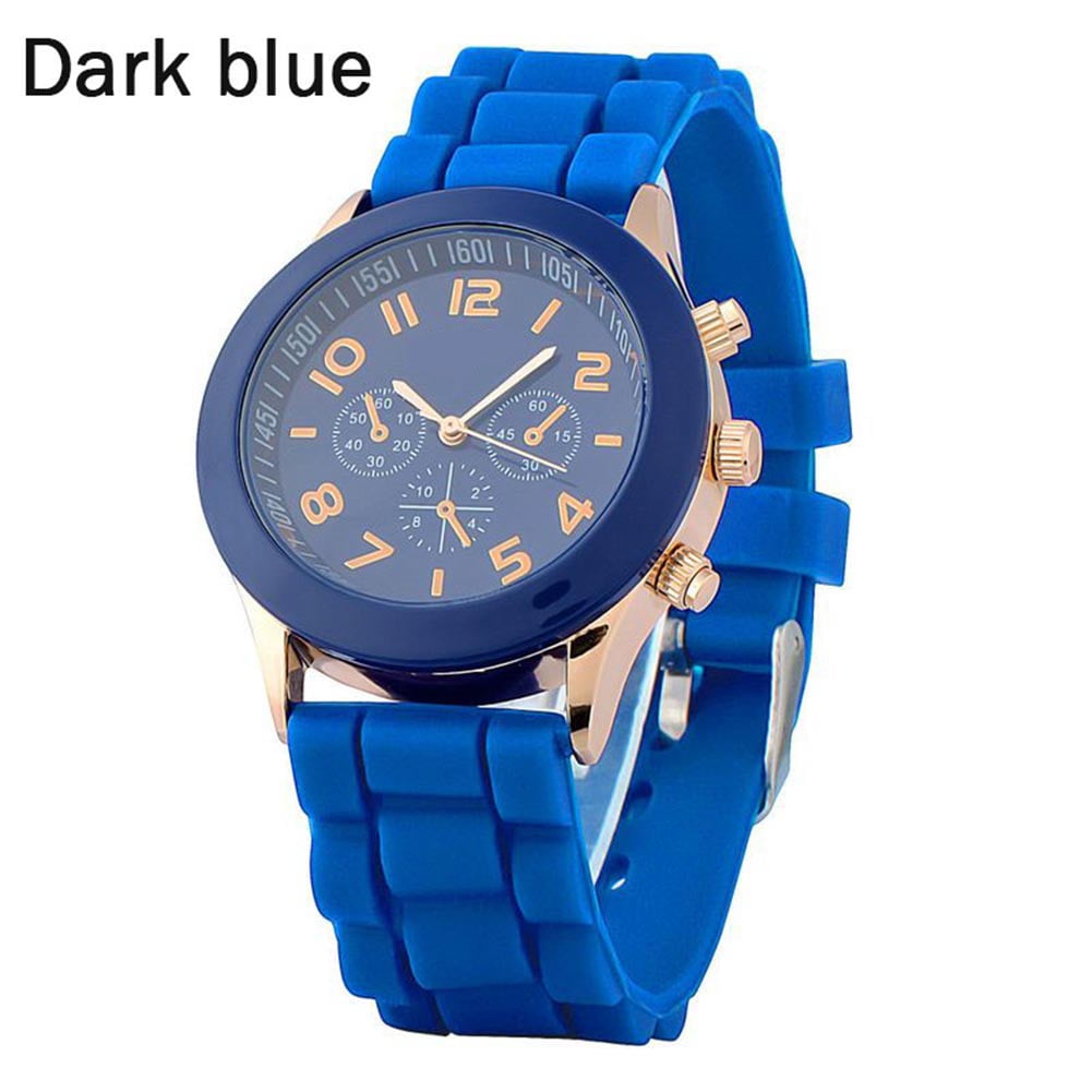 Womens silicone watches sale