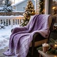 thumbnail image 1 of Diamond Lattice Throw Blanket 39.37x27.56in Multi Purpose Decorative Bed Blanket for Home, 1 of 6