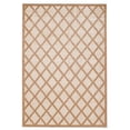 thumbnail image 1 of Diamond Lima Beige Area Rug 5x7 6 Trellis Design High Low Pile Soft Texture, 1 of 6