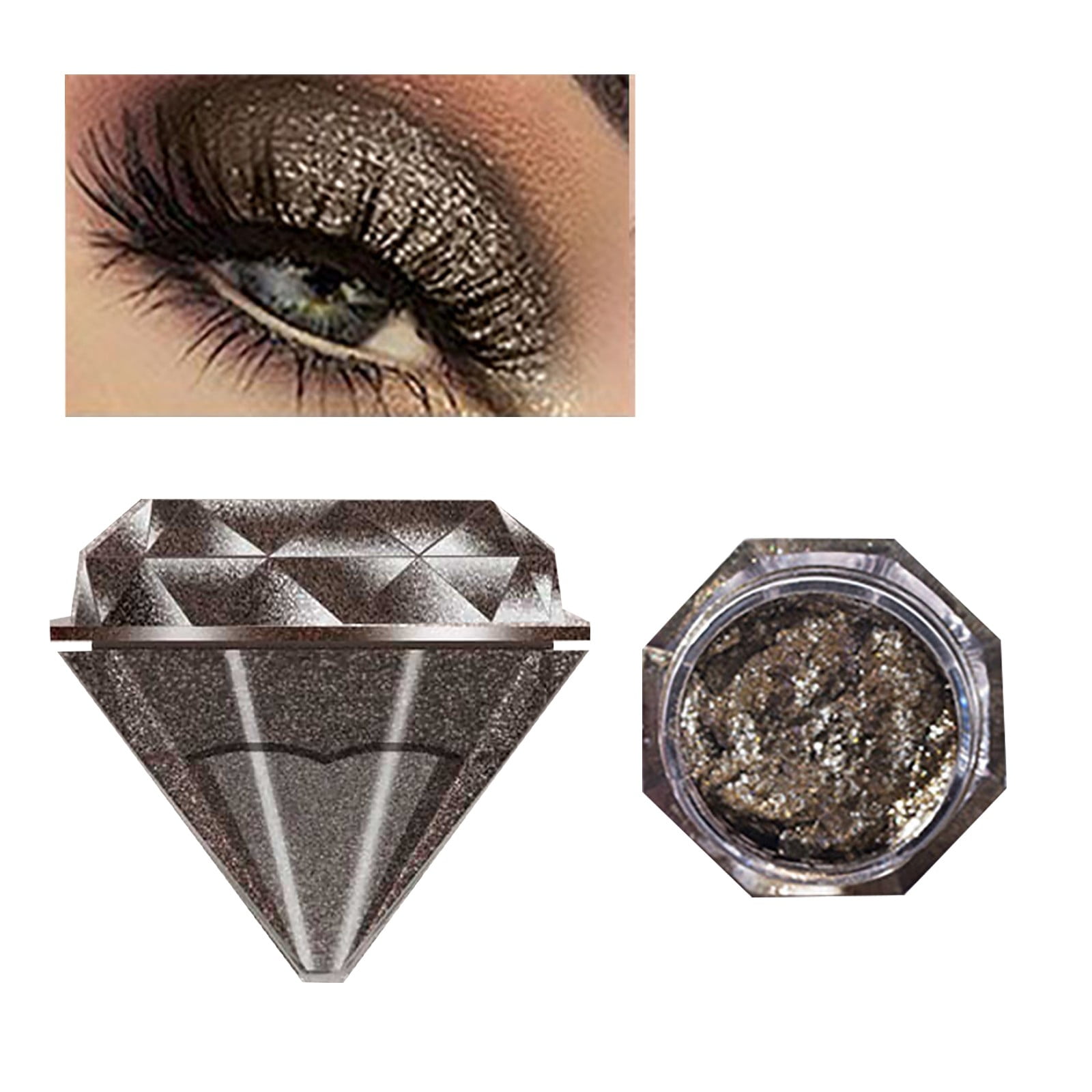 Diamond Liquid Glitter Eyeshadow, Jelly Gel Eyeshadow Liquid Eye Shadow