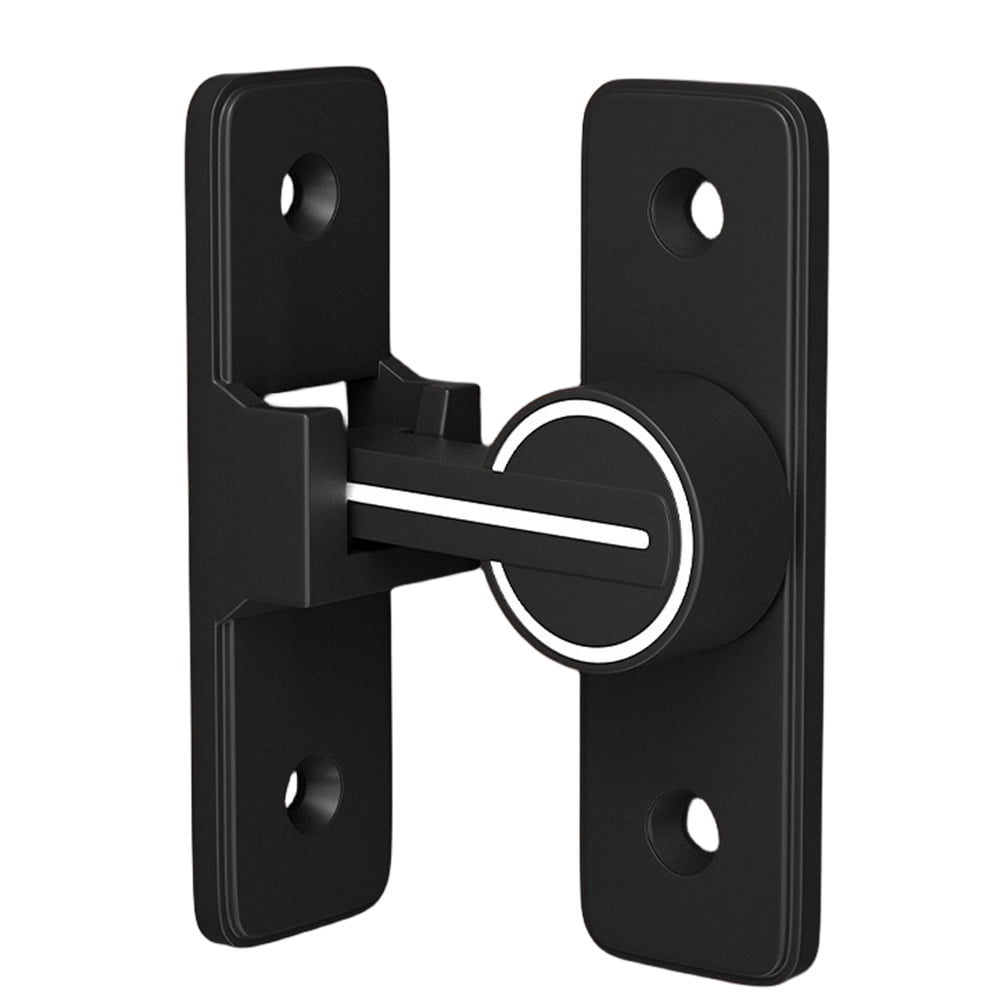 Diamond Luminous Barn Door Lock 90 Degree Safety Door Bolt Latch Lock Bathroom Door Lock