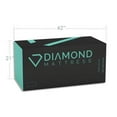 thumbnail image 1 of Diamond Mattress NL013M-1180 8 in. Greyson Gel Mattresses - Medium, 1 of 1