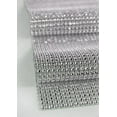 thumbnail image 1 of Diamond Mesh Wrap 4.75 inch (6.5ft roll) Simulated Rhinestones, 1 of 4