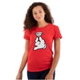 thumbnail image 1 of Diamond Mickey Ring Princess Jewel Womens Slim Fit Graphic Tee Brisco Brands S, 1 of 5