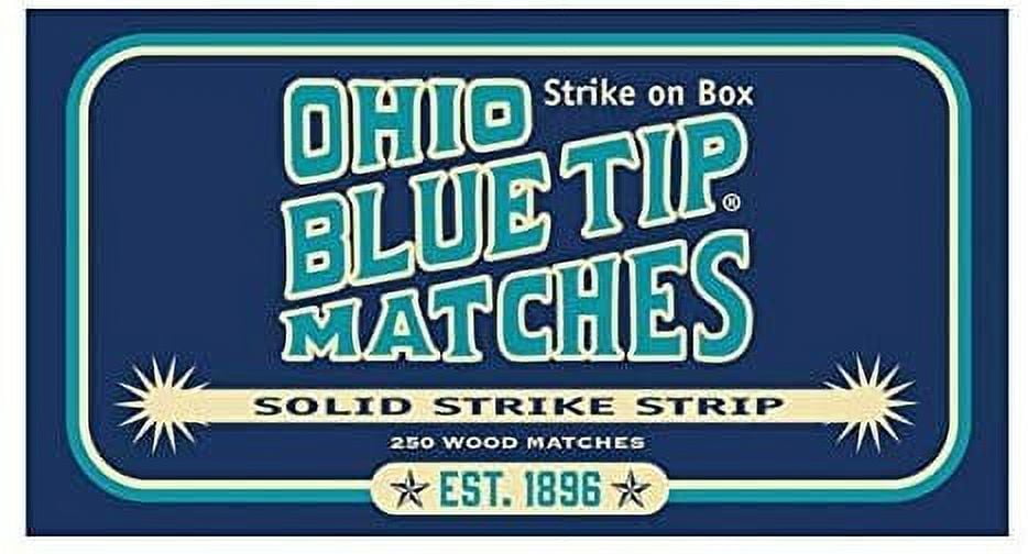 Diamond Ohio Blue Tip Matches, 250Ct Box