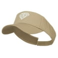 thumbnail image 1 of Diamond Outline Embroidered Visor - Khaki OSFM, 1 of 5