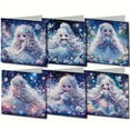 thumbnail image 1 of Diamond Paint Christmas Cards, Craft Diamond Art Cards Making Kits DIY Christmas Grting Cards 5D Diamond Art Painting Christmas Cards for Adults Kids Gifts, 1 of 7