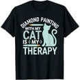 thumbnail image 1 of Diamond Painting Art Hobby Artistic Craft Diamond Painter T-Shirt, 1 of 4