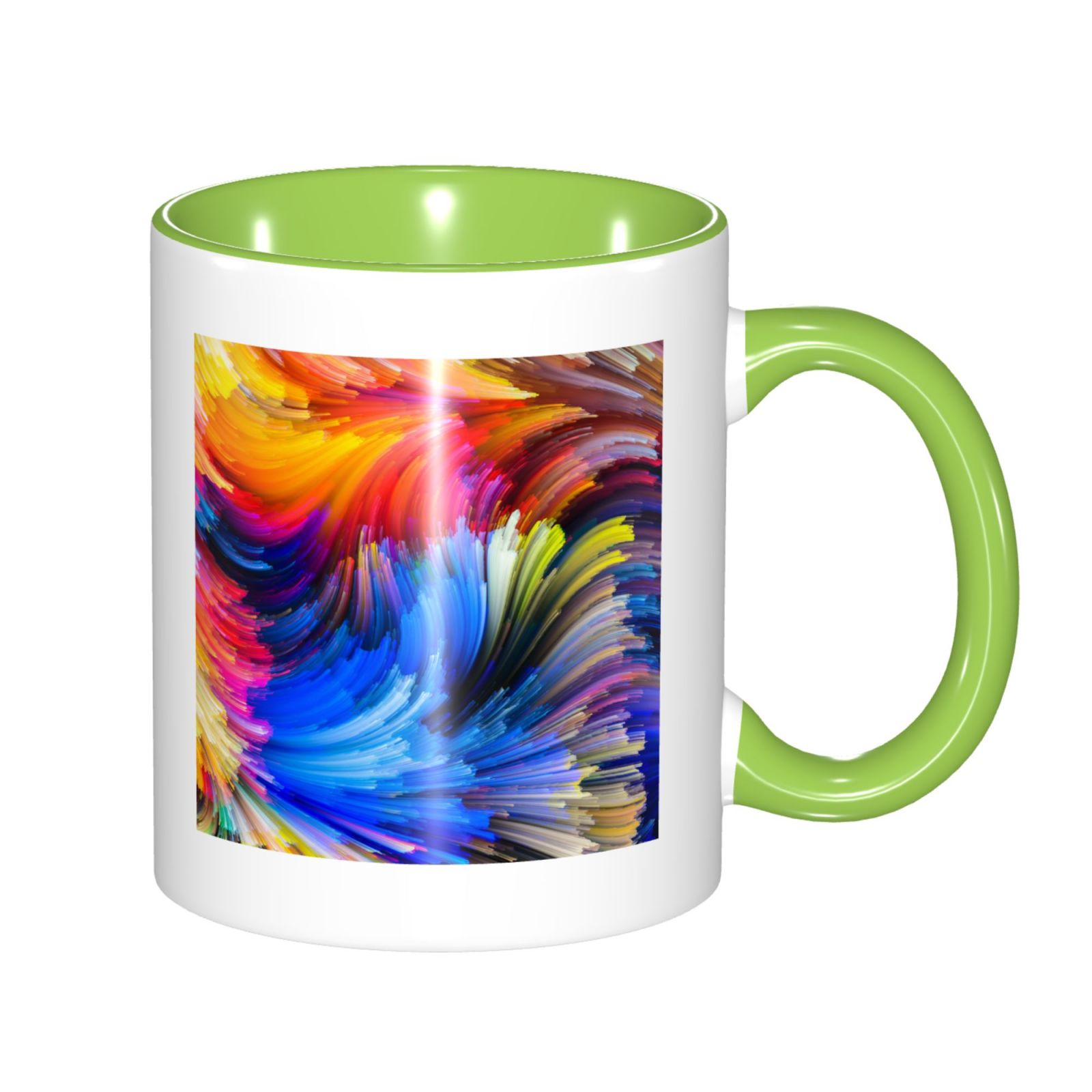 Diamond Painting Bright Colors Ceramics Mug Coffee Mugs Ceramic Cup