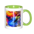 Diamond Painting Bright Colors Ceramics Mug Coffee Mugs Ceramic Cup