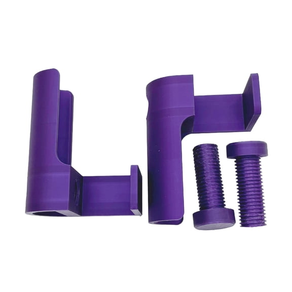 Diamond Painting Canvas Roll Holder,Fixed Scroll Anti-Roll Bracket,Diamond Scroll Ring Storage Tool,Diamond Painting Art Accessories,3D Printing,2-Pack(Purple)