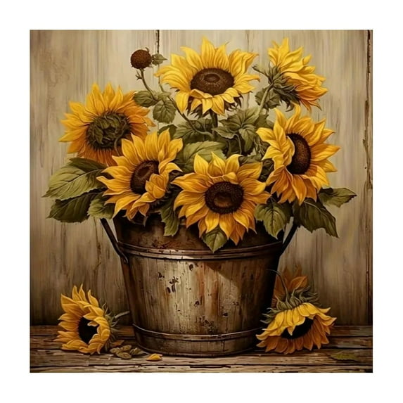Diamond-Painting Colorful Flowers Diy Bedroom Living Decoration Room
