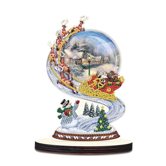 Diamond Painting Desktop Decoration, Planet 5D DIY Special Diamond Art Decoration Kit for Adults, Office Desktop or Christmas Holiday Gift