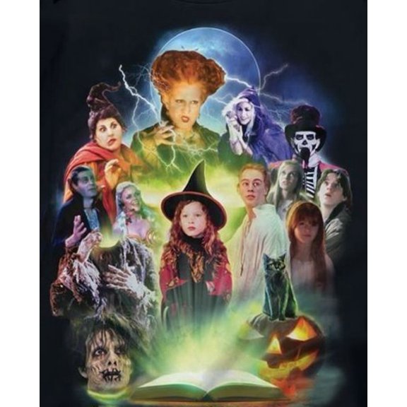 Diamond Painting Digital Set, Horror Movie Full Circle Diamond Artist Wall Decor, Gift , Hocus Pocus DIY Adult Art Set, 5D Crafts Living Room Bedroom, 12X16 inches