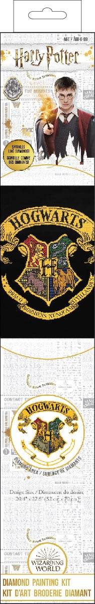 2 Diamond Art Club Unboxings: Hogwarts Crest and Hogwarts and Hedwig; Tool  Kit Comparison 