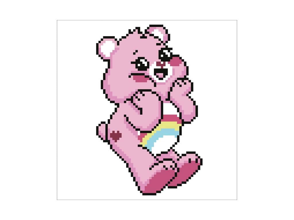 Diamond Painting Kit Begin Cheer Bear