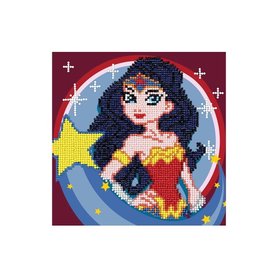 Diamond Painting Kit Begin Young DC Wonder Woman