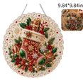 thumbnail image 1 of Diamond Painting Kit Christmas Pearl Diamond Painting Suncatcher Acrylic Diy Hanging Pendant Craft 2D Mixed Sized Pearl Beads Pearl Art Kits For Adults Christmas Diamond Art,E2, 1 of 6