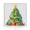 thumbnail image 1 of Diamond Painting Kit, Christmas Tree 5D Diamond Painting Starter Set, Easy and Fun DIY Craft Kit, Perfect for Beginners' Creative Art Activities 7.09 x 7.09 in, 1 of 8