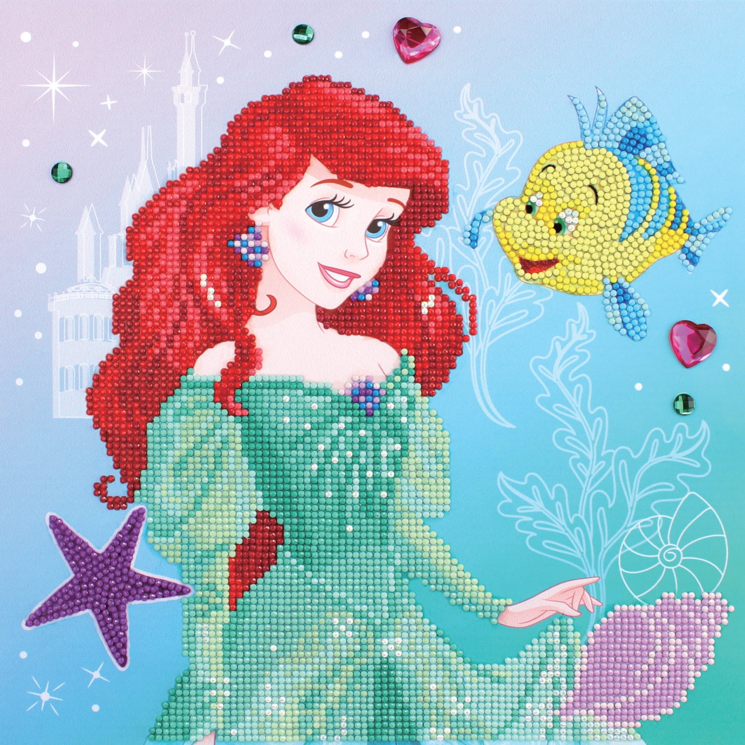 Diamond Painting Kit Intermed Ariel Spirited