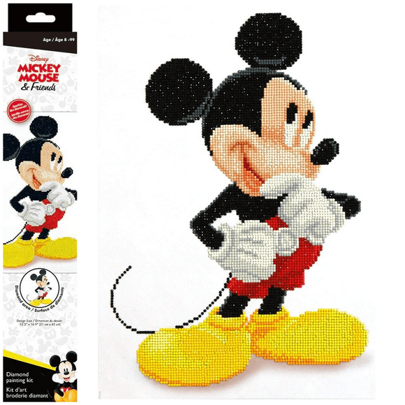 Diamond Painting Kit Intermed Mickey