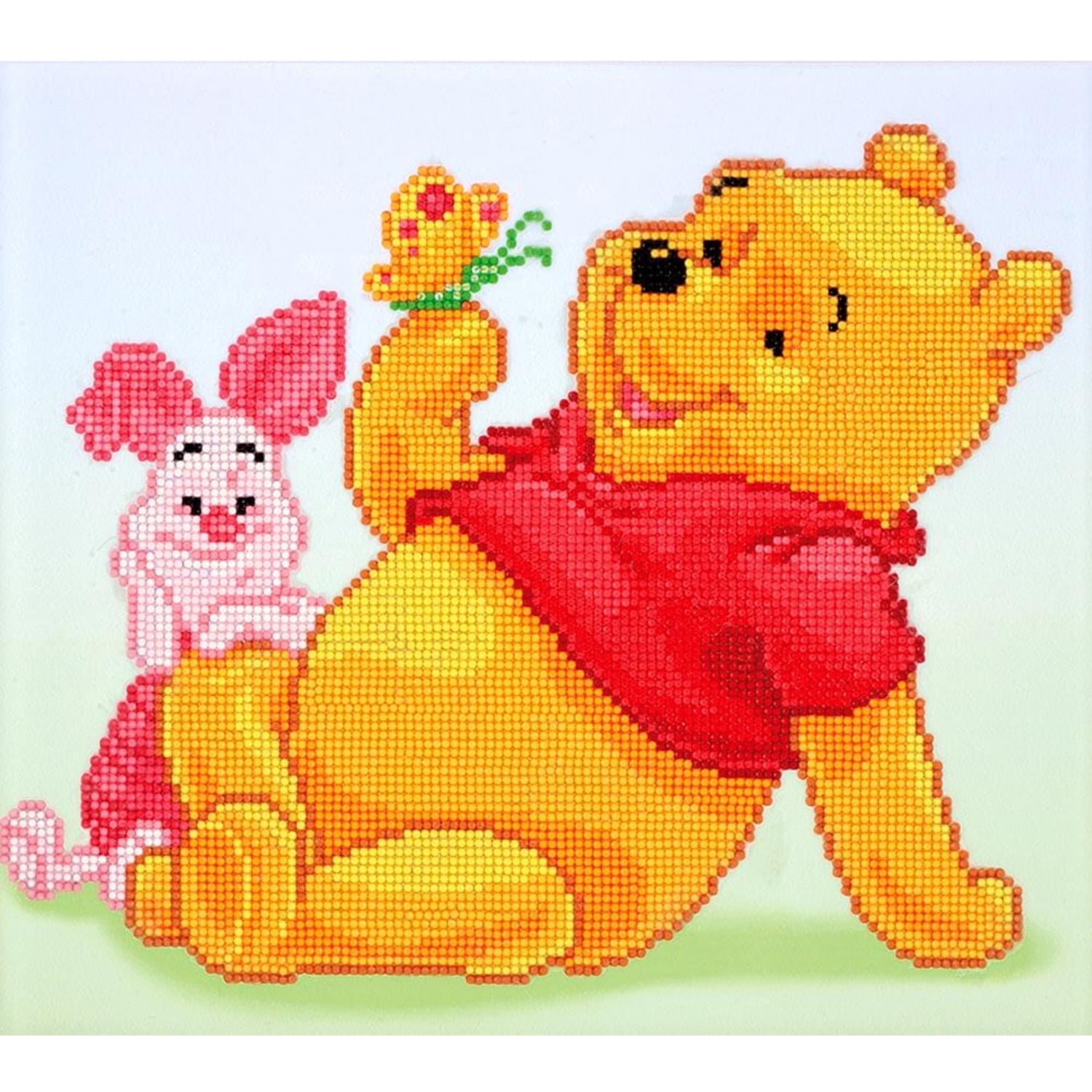 Diamond Painting Kit Intermed Pooh and Piglet