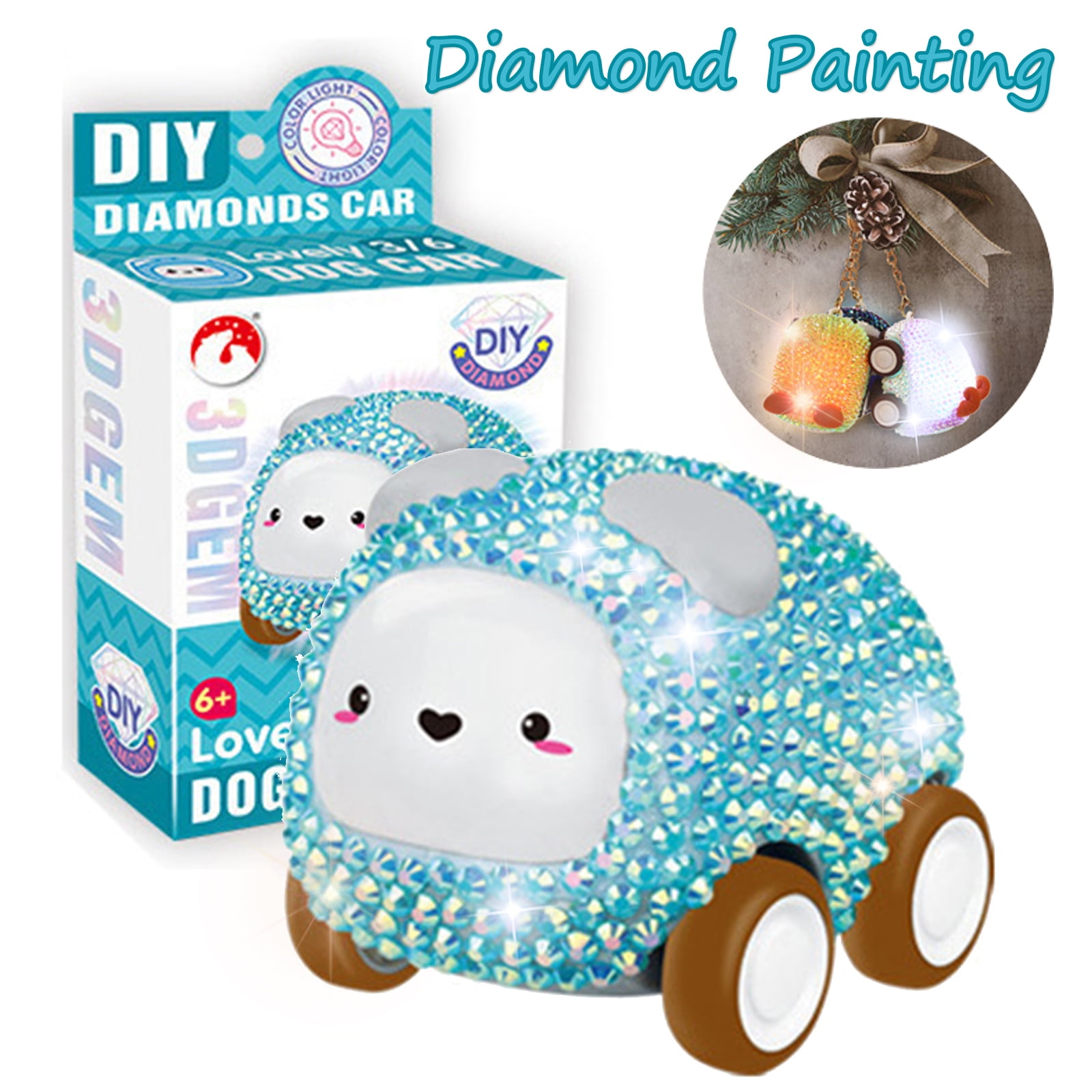 け*ん様 未使用品 Birth Of  Child Diamond Diamond Painting Kit for Kids with Keychains - Gem Art Kits for