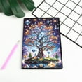 thumbnail image 1 of Diamond Painting Kit Notebook, Glowing Tree DIY Art Craft Kit, A5 Perfect Creative Gift, Diamond Decoration, Suitable for Painting, Writing and Notebook Use, 1 of 7