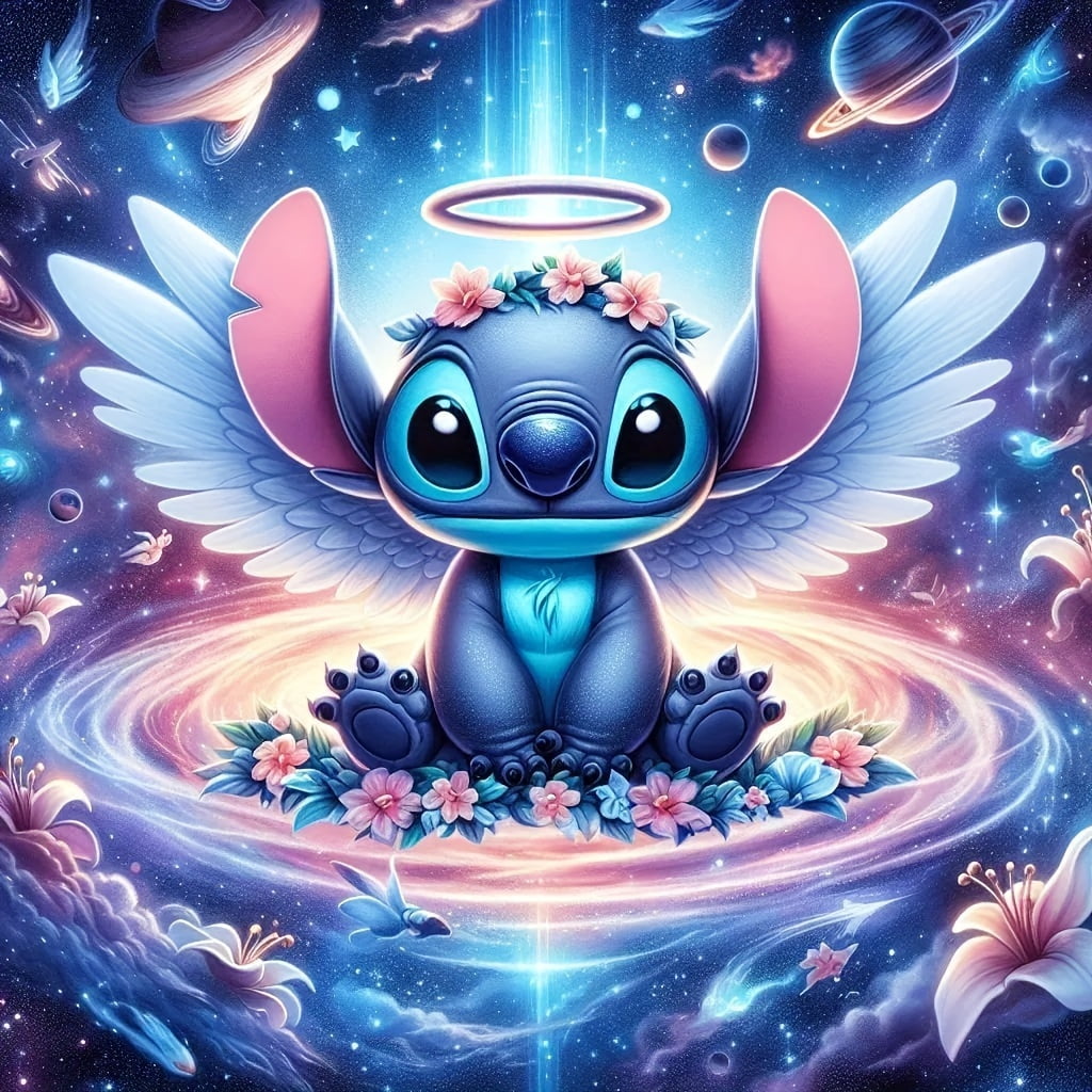 YHGTCFLight Disney Stitch Diamond Painting Art Kit - Walmart.com