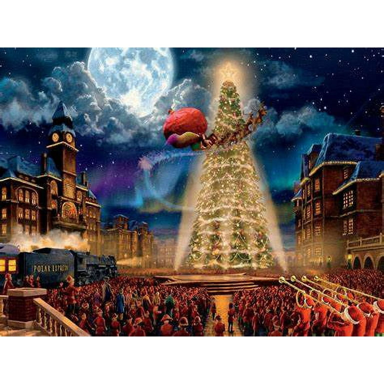 Diamond Painting Kit, The Polar Express 12x16 Inch Full Drill 5D Diamond  Painting Craft Canvas Picture Diamond Art for Adult Bedroom Wall Decor 