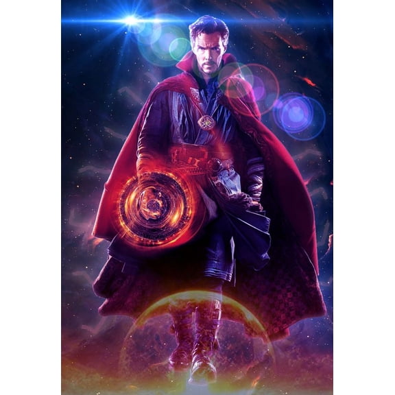 Diamond Painting Kits for Adults Beginner,5D DIY Doctor Strange Diamond Paintings Kit Full Drill Diamond Art for Arts Rhinestone Wall Decor Gift 12X16in