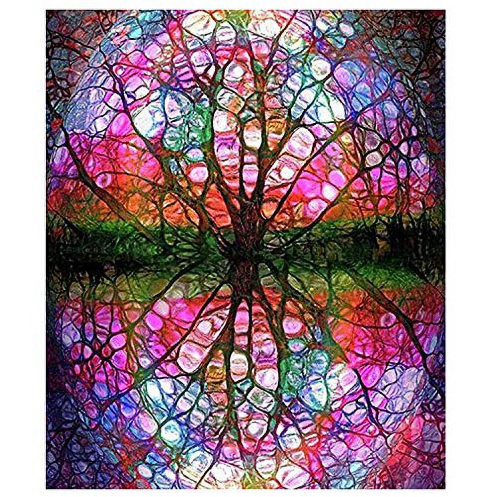 Suitable 5d Diy Large Diamond Painting Kit (11.8x15.7in/30x40cm), Scenery  Round Full Diamond Art Kit Picture Digital Kit For Home Wall Decor Gift
